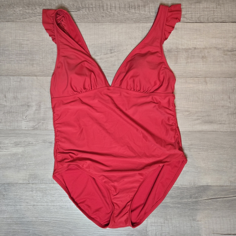 Kona Sol Xl Plus Size Womens One Piece Swim Suit